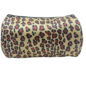 Leopard Print Travel Zip Pouch